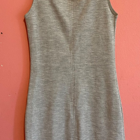 Grey midi dress - Picture 2 of 2